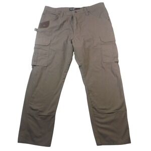 Wrangler Riggs Workwear Mens Brown Ripstop Cargo Pants 40x30